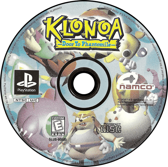Klonoa Door to Phantomile media 6 for Playstation